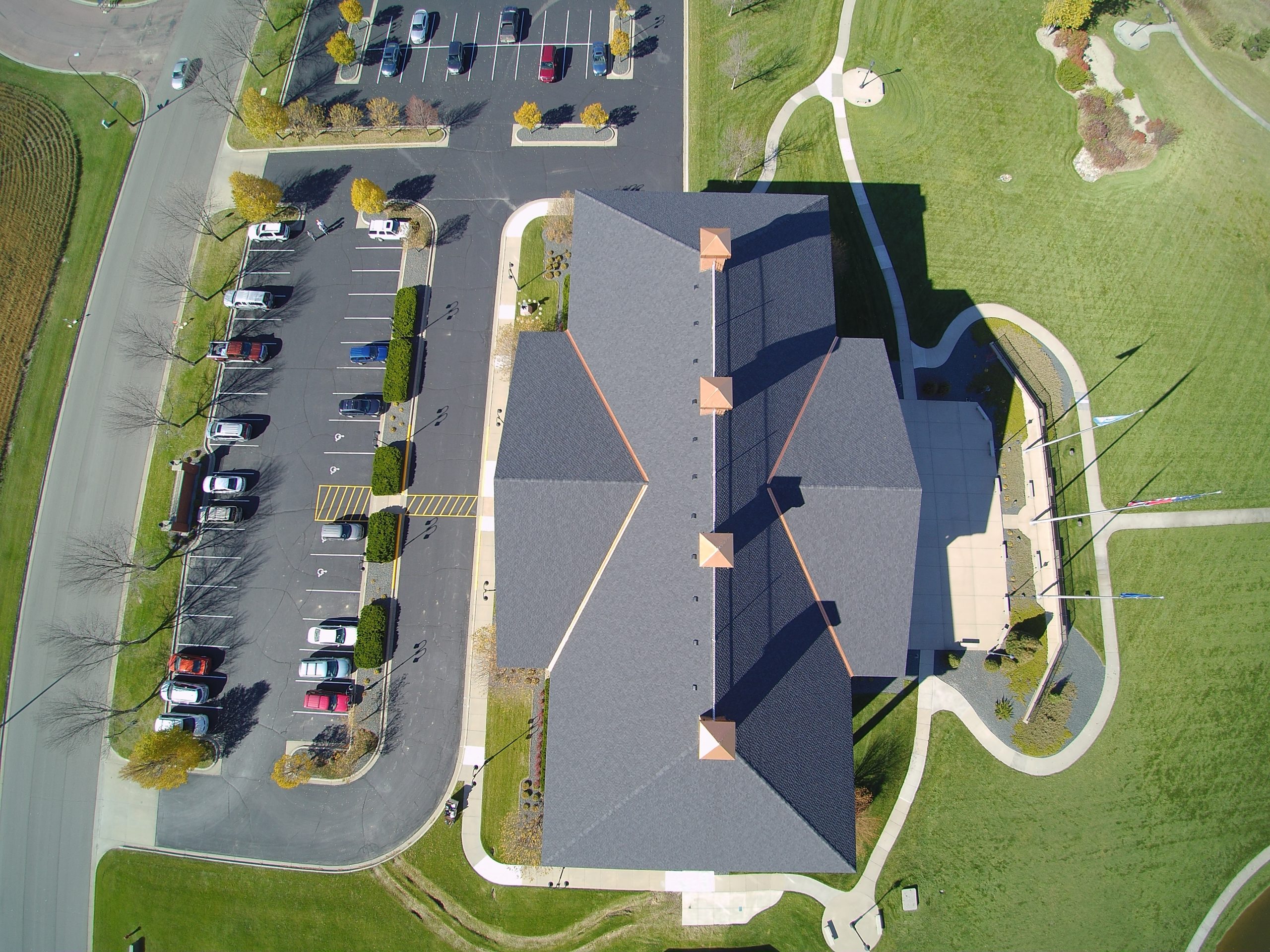 New roof on Redlin Art Center in Watertown, SD